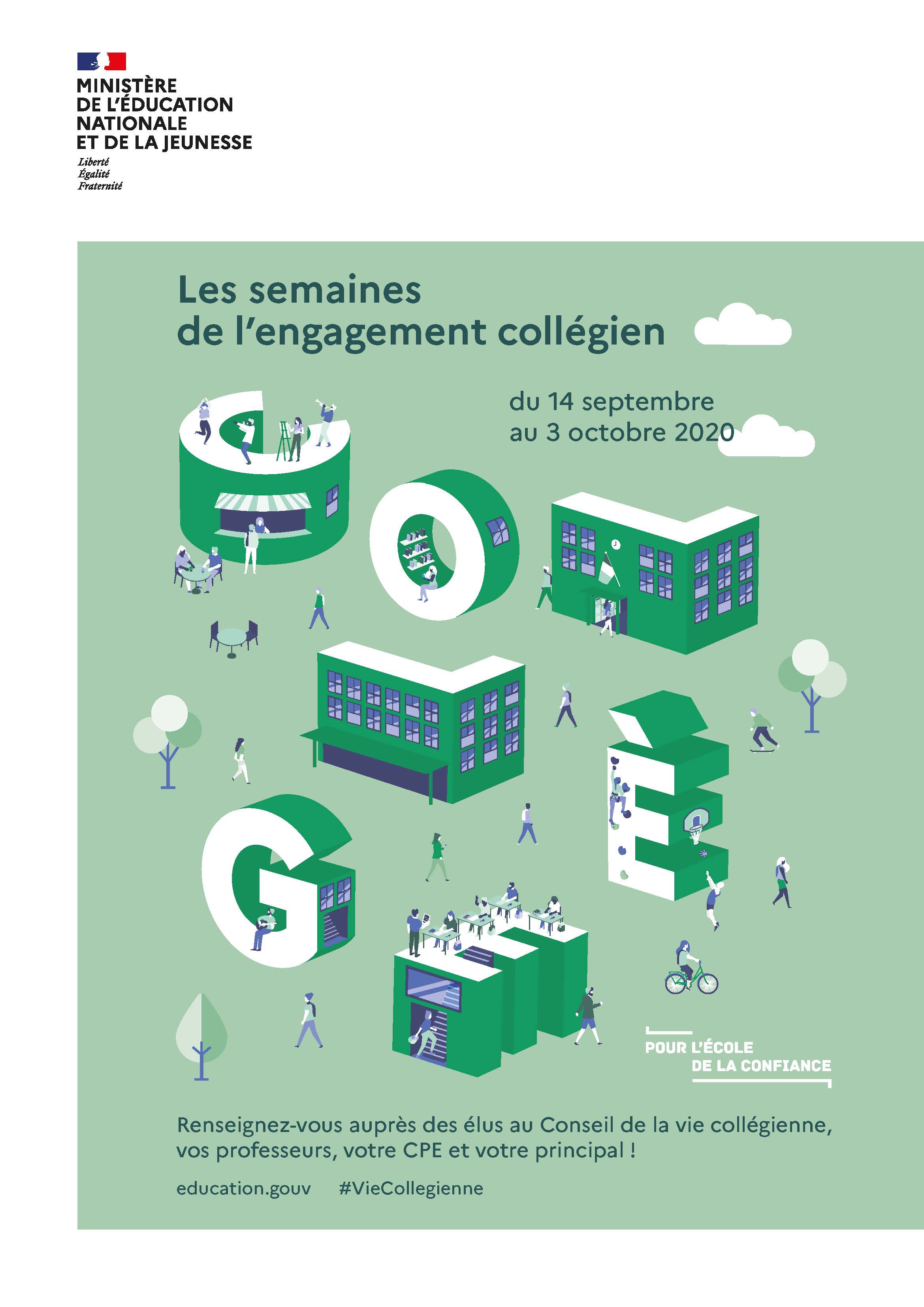 LE CONSEIL DE LA VIE COLLÈGIENNE CVC Académie de Créteil